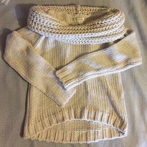 Off the shoulder sweater